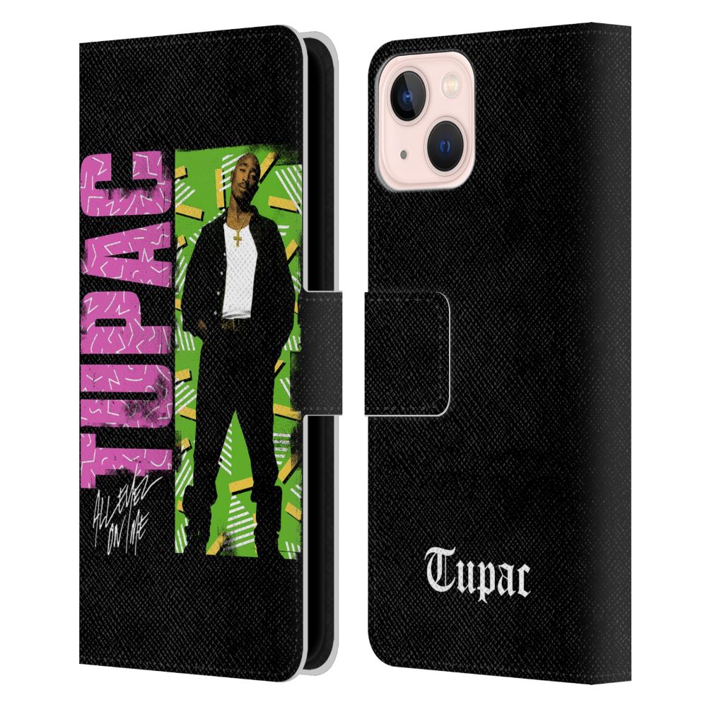 2PAC 2パック - Distressed レザー手帳型 / Apple iPhoneケース - PGS